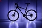 Lampe antipluie 3.9cm, de roue de bicyclette lumières de rai de bicyclette activées par mouvement
