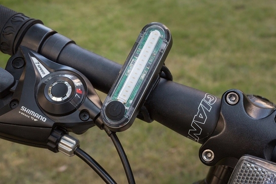 Mètre rechargeable IPX4 SMD d'USB Front Rear Light 500 de vélo en aluminium